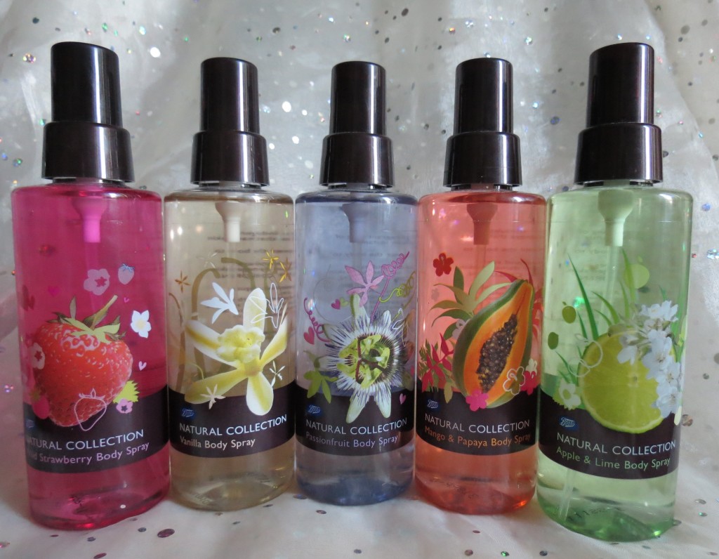 Natural Collection Sprays