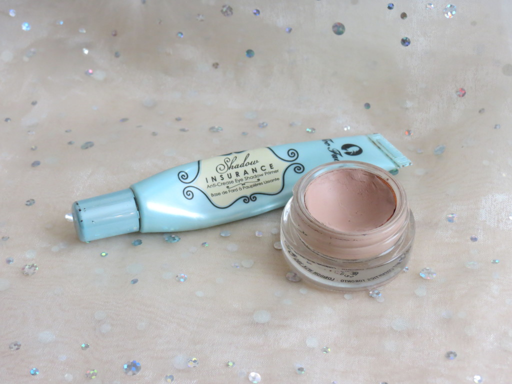 Too Faced and Mac shadow primers