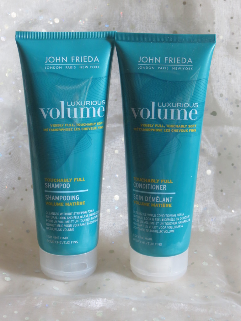 John Frieda Volume Shampoo, Conditioner and Spray Katherine McLee